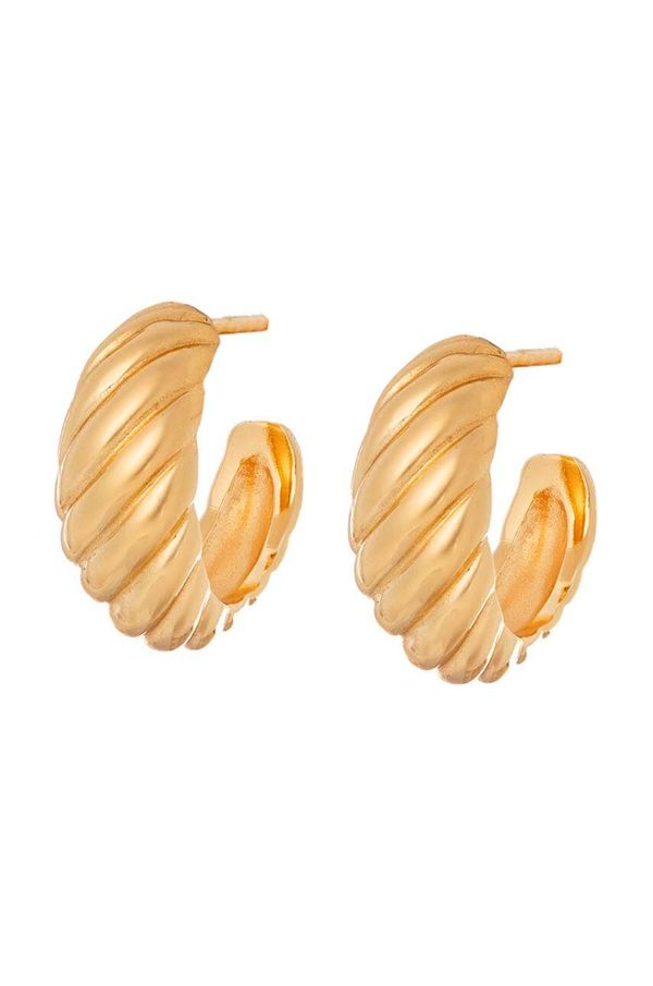 ANIA KRUK Srebrne naušnice presvučene zlatom ANIA KRUK VINTAGE SMRKS1020Z