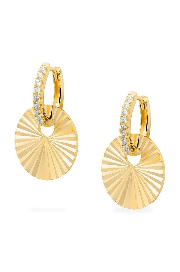 ANIA KRUK Srebrne naušnice presvučene zlatom ANIA KRUK VINTAGE SMVKC1742Z