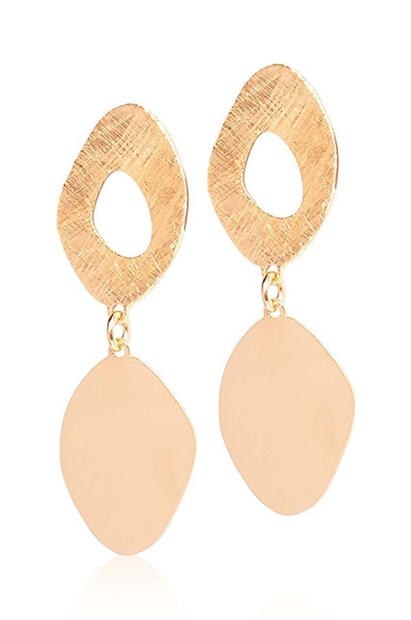 ANIA KRUK Srebrne naušnice presvučene zlatom ANIA KRUK VINTAGE SMVKS1450Z