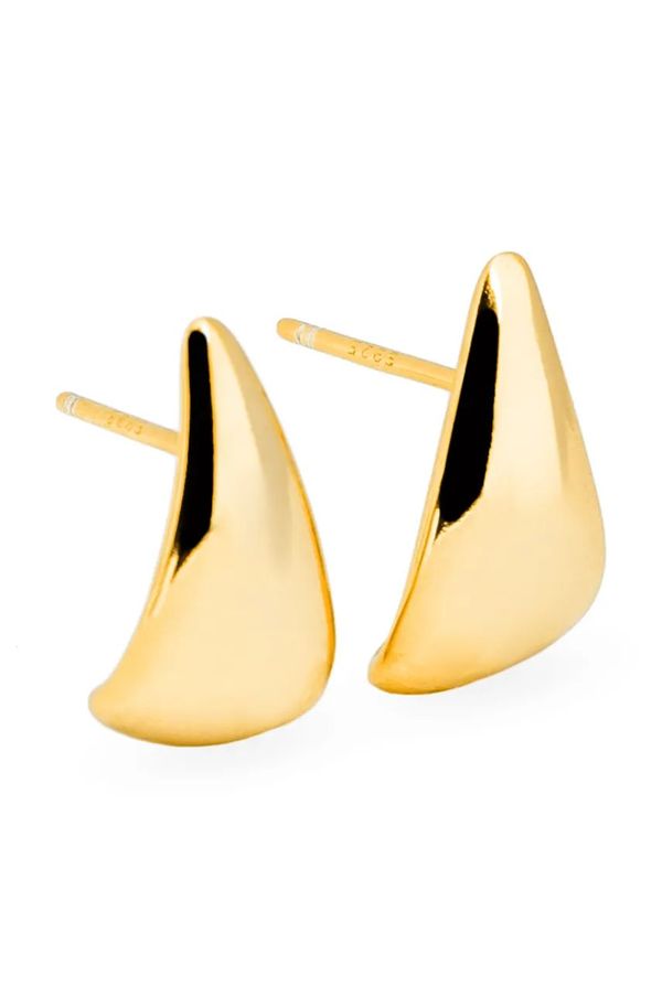 ANIA KRUK Srebrne naušnice presvučene zlatom ANIA KRUK VINTAGE SRUKS2180Z