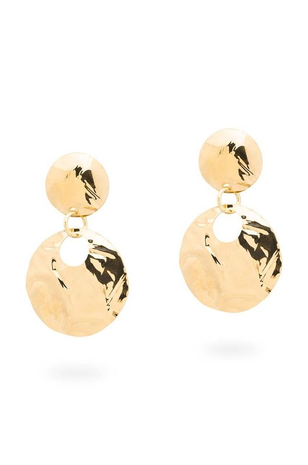 ANIA KRUK Srebrne naušnice presvučene zlatom ANIA KRUK VINTAGE SSIKS0830Z