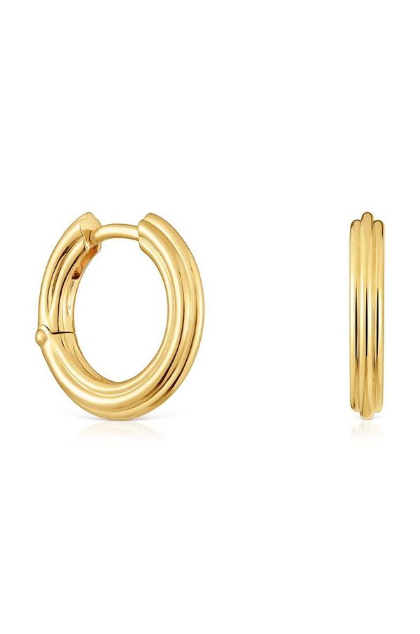 Tous Srebrne naušnice presvučene zlatom Tous 1950 1004243500