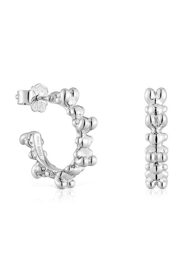 Tous Srebrne naušnice Tous Bold Bear 1004194700