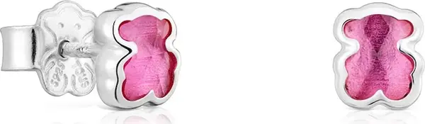 Tous Srebrne naušnice Tous ICON COLOR LGG