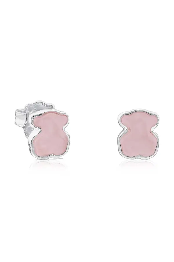 Tous Srebrne naušnice Tous New Color