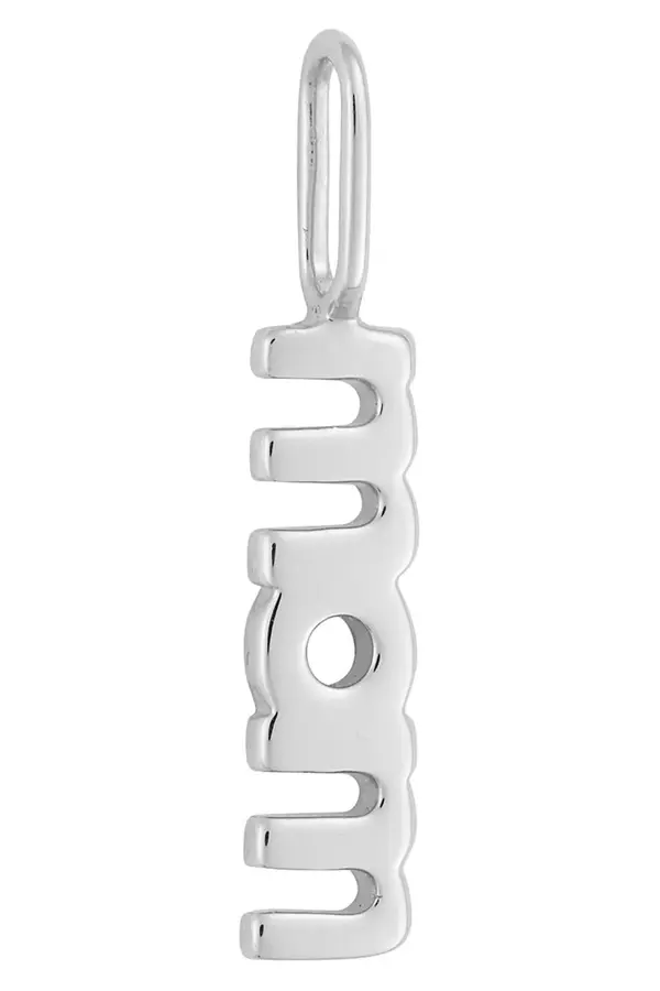 Design Letters Srebrni privjesak Design Letters