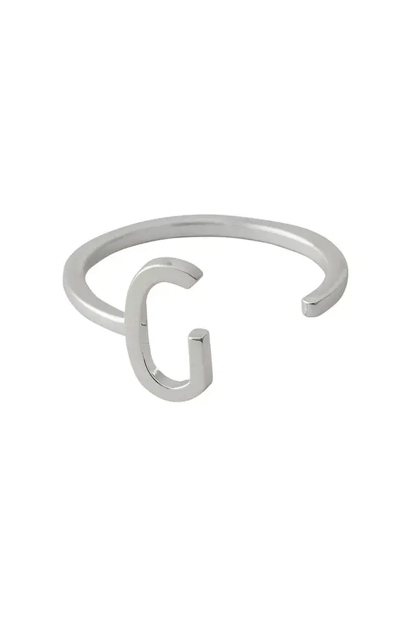 Design Letters Srebrni prsten Design Letters