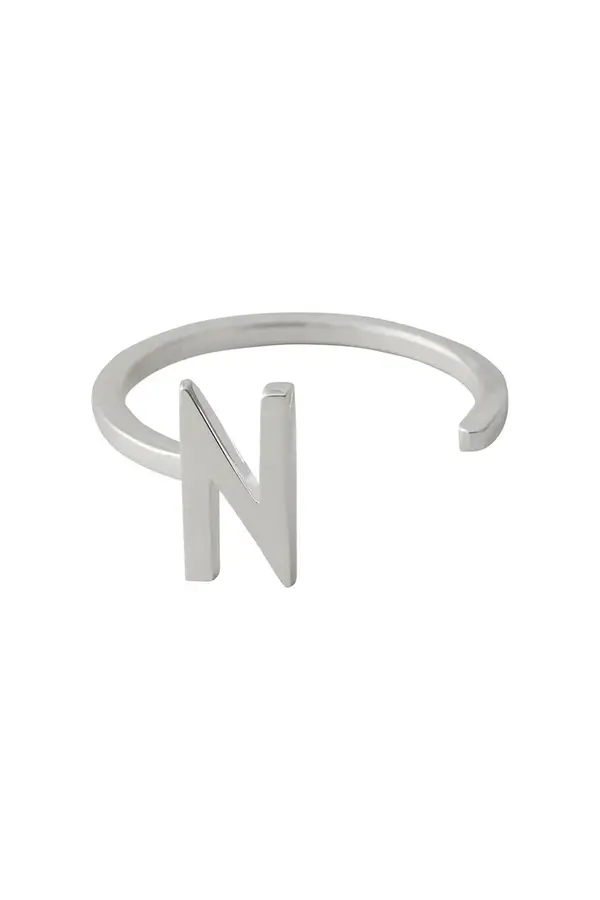 Design Letters Srebrni prsten Design Letters