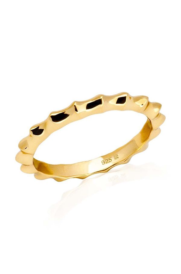 ANIA KRUK Srebrni prsten pokriven zlatom ANIA KRUK ARIEL SMRPS1480Z