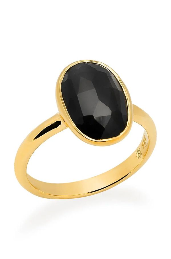 ANIA KRUK Srebrni prsten pokriven zlatom ANIA KRUK DUO SOPPN0781Z