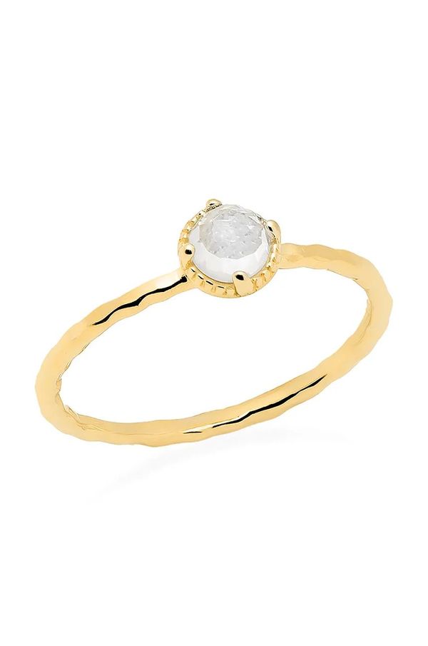 ANIA KRUK Srebrni prsten pokriven zlatom ANIA KRUK DUO SOPPN0814Z