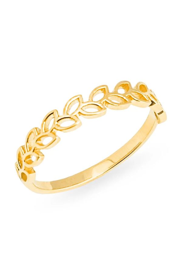 ANIA KRUK Srebrni prsten pokriven zlatom ANIA KRUK HIPPIE SGCPS1810Z