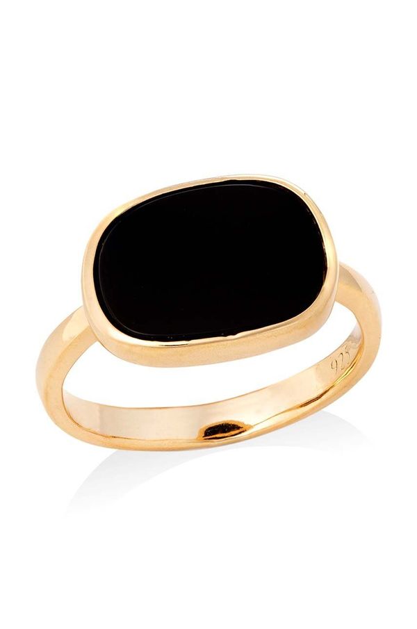 ANIA KRUK Srebrni prsten pokriven zlatom ANIA KRUK MODERN SMVPS0700Z