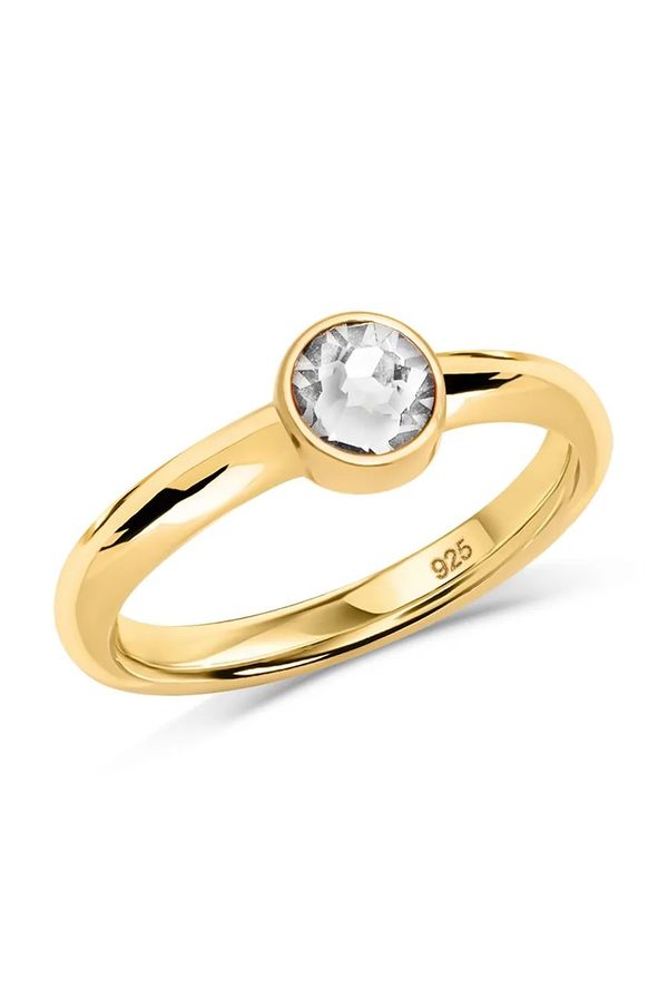 ANIA KRUK Srebrni prsten pokriven zlatom ANIA KRUK PIERŚCIONEK SGCPS3112Z