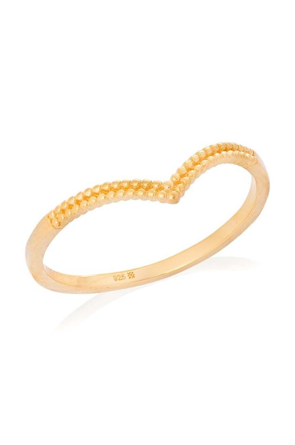 ANIA KRUK Srebrni prsten pokriven zlatom ANIA KRUK TRENDY SMRPS1050Z