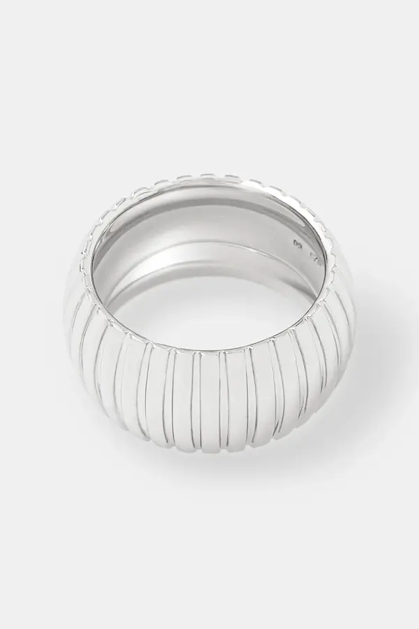 Tom Wood Srebrni prsten Tom Wood Tubogas Ring Medium