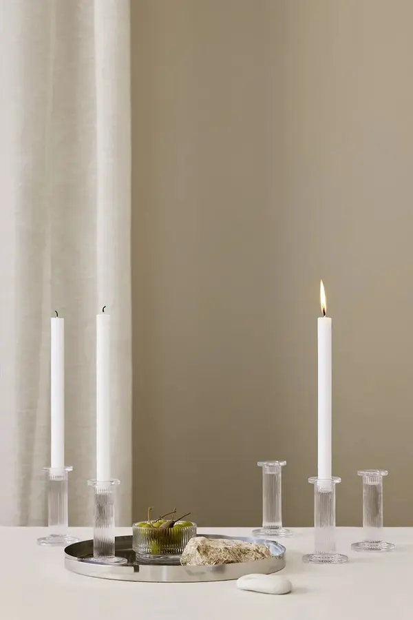 Stelton Stelton set svijećnjaka ukrasni od stakla 13 cm