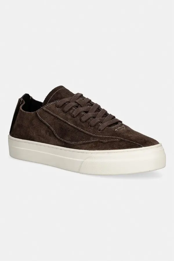 Stepney Workers Club Stepney Workers Club OM7a Dellow OMNI UL REVERSE SUEDE tenisice za muškarce od brušene kože