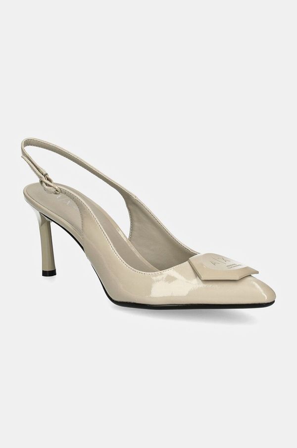 Armani Exchange Štikle Armani Exchange boja: siva, XDE016 XV884 01797