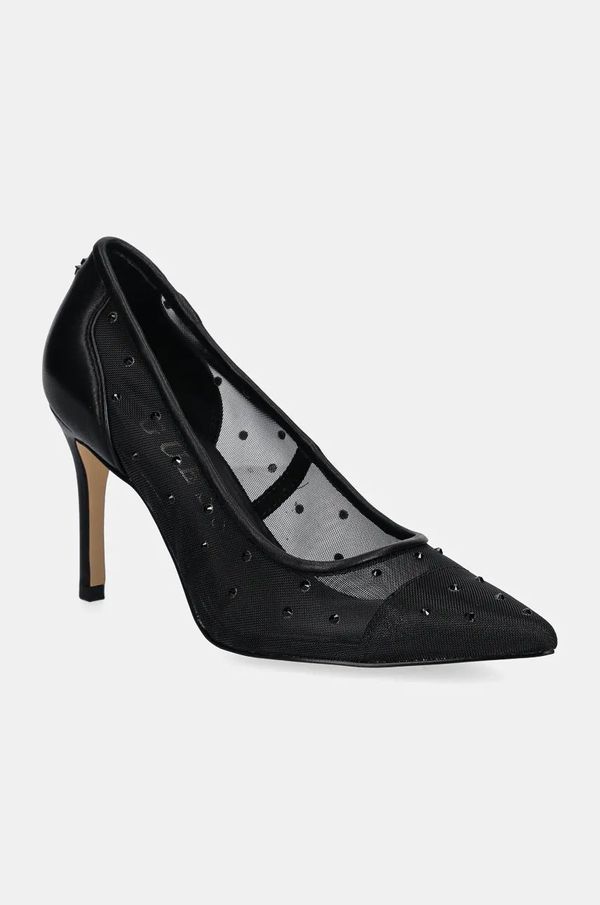 Guess Štikle Guess FOLLOW boja: crna, FLDFLL FAB08