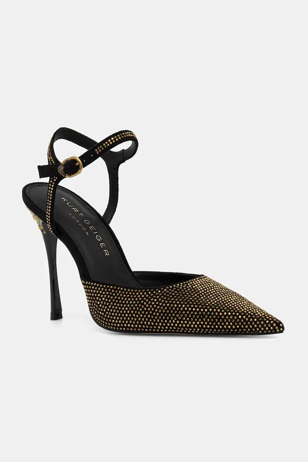 Kurt Geiger London Štikle Kurt Geiger London Mayfair Point Ankle Strap