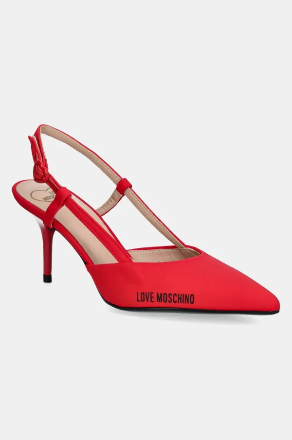 Love Moschino Štikle Love Moschino boja: crvena, JA10627G1MIMX500