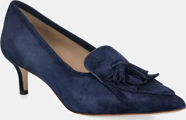 Lauren Ralph Lauren Štikle od brušene kože Lauren Ralph Lauren Adrienne Klt