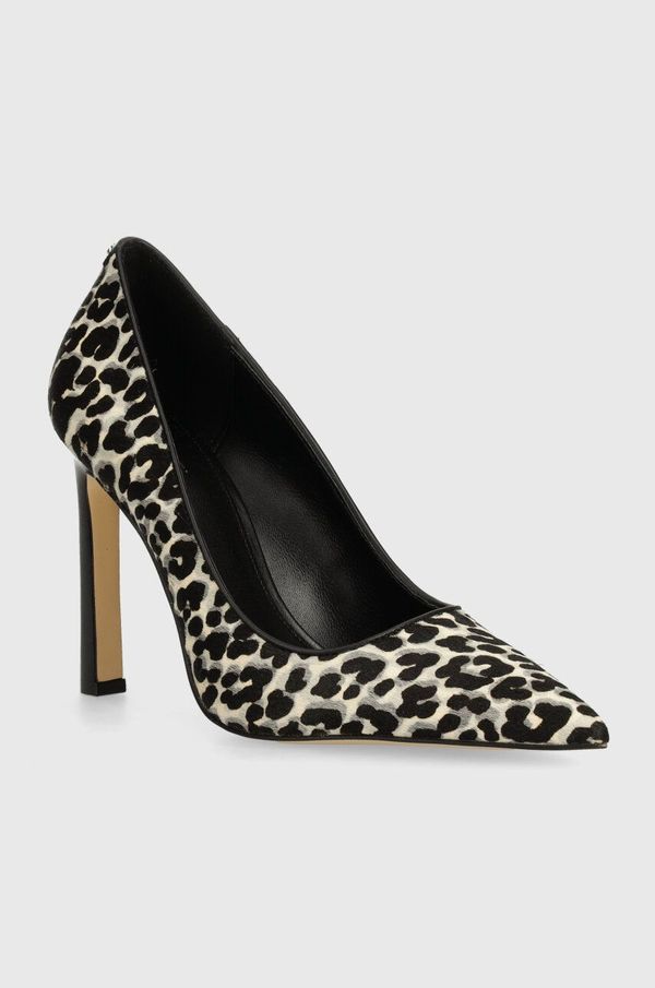 MICHAEL Michael Kors Štikle od brušene kože MICHAEL Michael Kors Amara boja: crna, 40T4AMHP1H 987