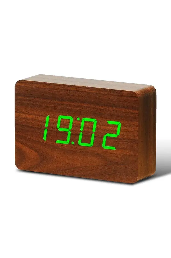 Gingko Design Stolni sat Gingko Design Brick Click Clock