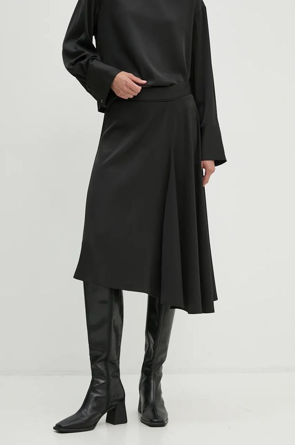 2NDDAY Suknja 2NDDAY Barrah boja: crna, midi, širi se prema dolje, 2245150279