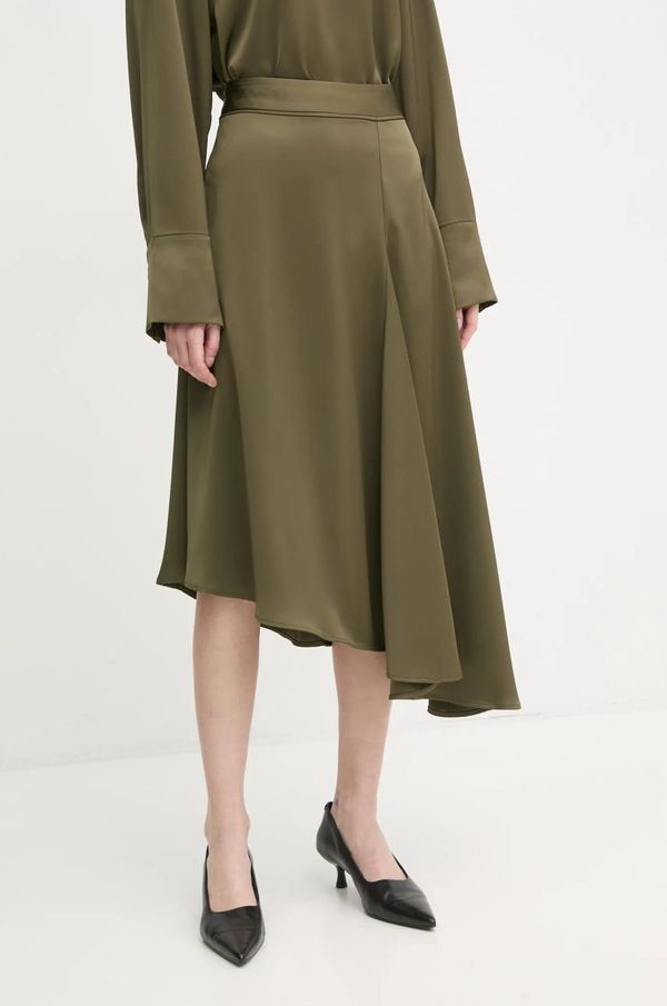 2NDDAY Suknja 2NDDAY Barrah boja: zelena, midi, širi se prema dolje, 2251153279