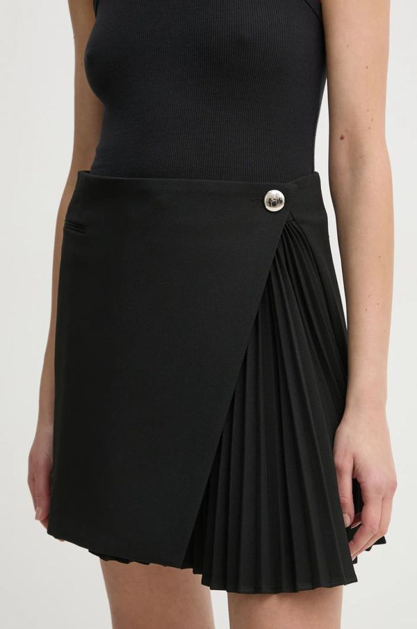 A.L.C. Suknja A.L.C. Callen boja: crna, mini, širi se prema dolje, 3SKRT00586