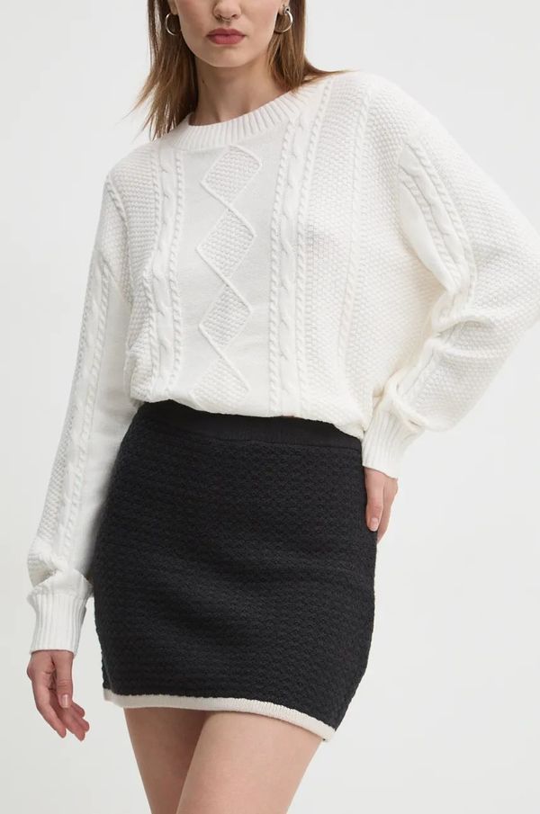 Abercrombie & Fitch Suknja Abercrombie & Fitch boja: crna, mini, pencil, KI143-4361