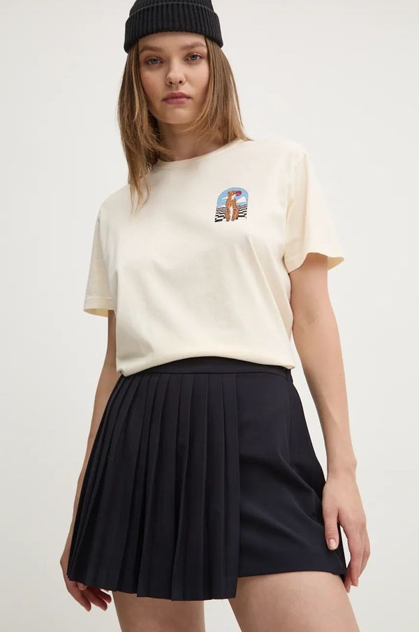 Abercrombie & Fitch Suknja Abercrombie & Fitch boja: tamno plava, mini, širi se prema dolje, KI143-4338