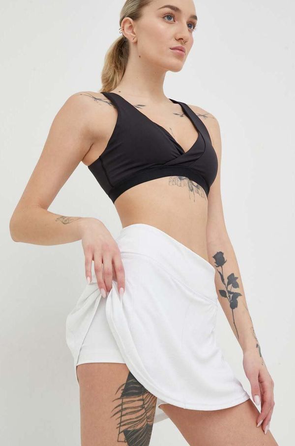 adidas Performance Suknja adidas Performance Boja: bijela, mini, širi se prema dolje