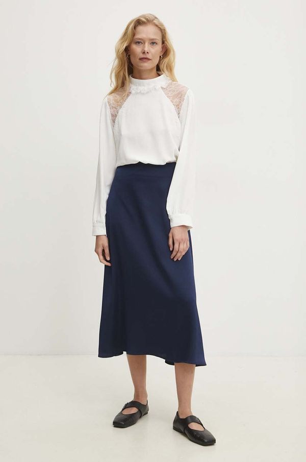 Answear Lab Suknja Answear Lab midi, širi se prema dolje