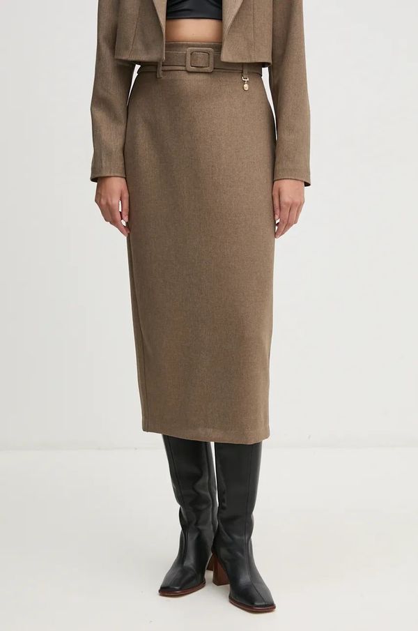 Artigli Suknja Artigli boja: bež, midi, pencil, ACGO000652