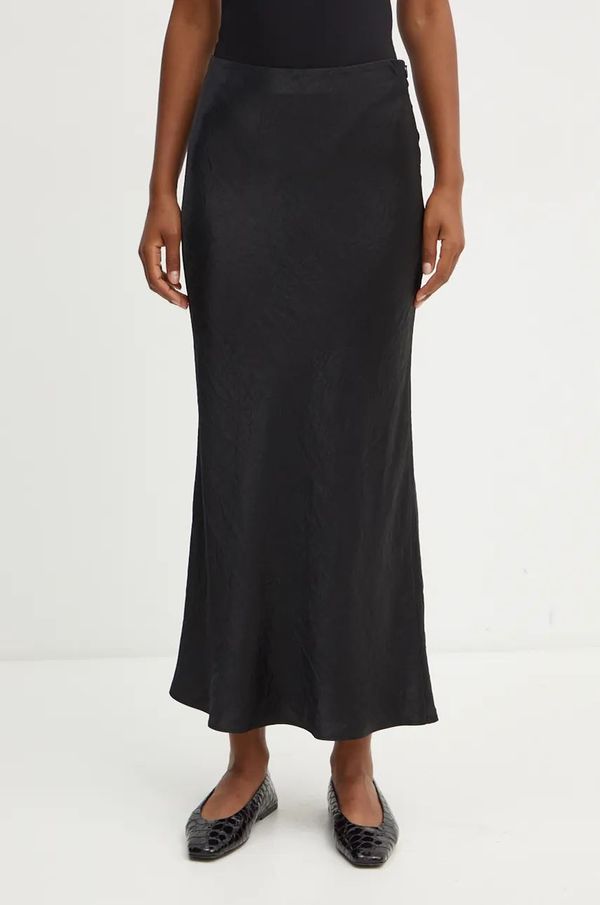 Boss Suknja BOSS boja: crna, maxi, pencil, 50524006