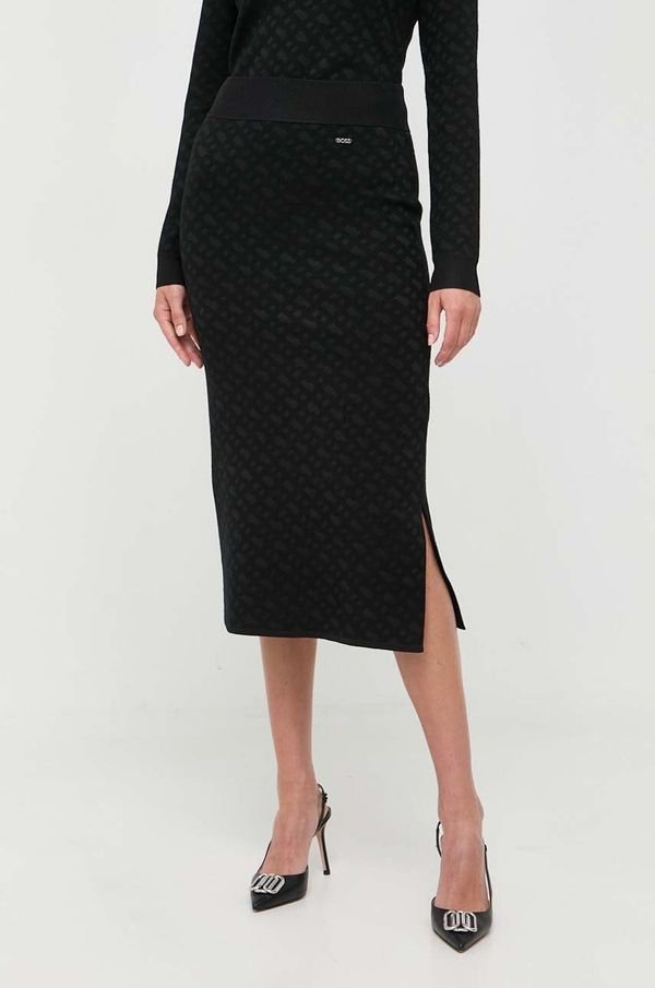 Boss Suknja BOSS midi, ravna