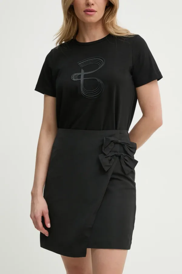 Bruuns Bazaar Suknja Bruuns Bazaar boja: crna, mini, ravna, BBW4394