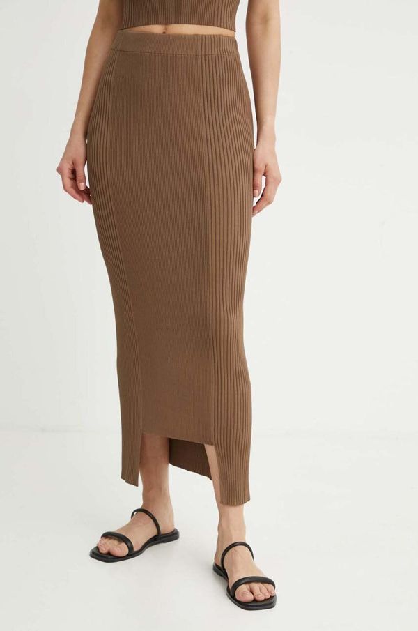 By Malene Birger Suknja By Malene Birger MERINE. boja: smeđa, maxi, ravna, Q72264004