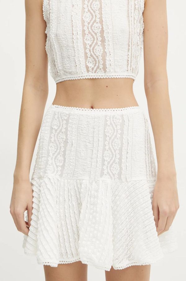 Charo Ruiz Ibiza Suknja Charo Ruiz Ibiza Etain boja: bež, mini, širi se prema dolje, 255401