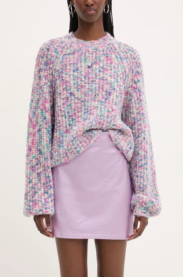 Desigual Suknja Desigual LONDON boja: ružičasta, mini, pencil, 24WWFK01