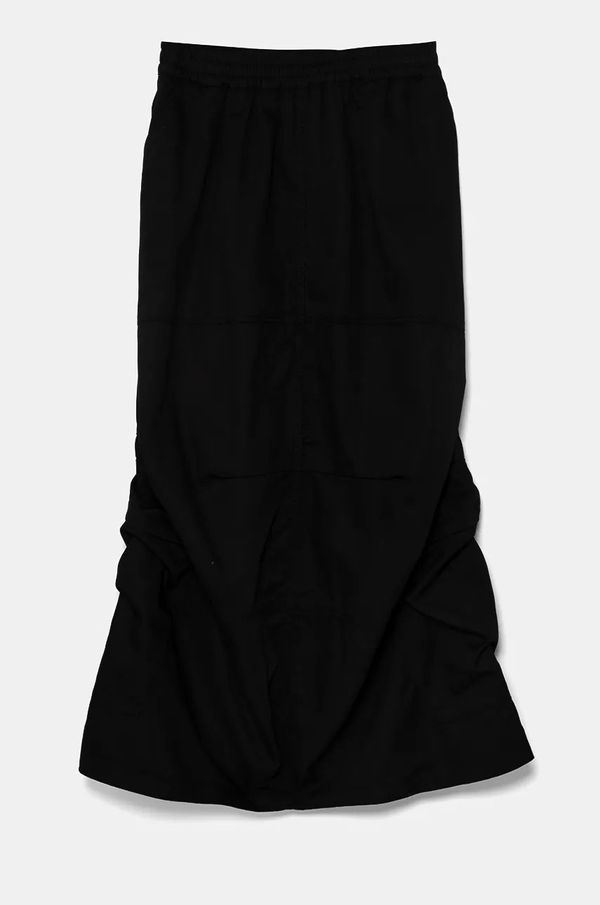 Diesel Suknja Diesel O-RIANA-P2 boja: crna, midi, širi se prema dolje, A15321.0AJEB