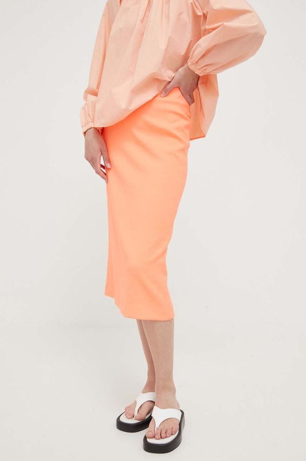 Drykorn Suknja Drykorn boja: narančasta, midi, pencil