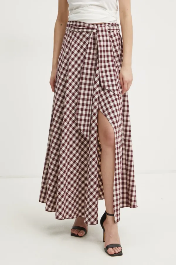 Forte Forte Suknja Forte Forte boja: bordo, maxi, širi se prema dolje, 13527.my skirt