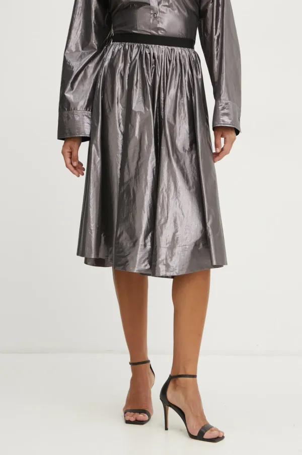 Forte Forte Suknja Forte Forte boja: ljubičasta, midi, širi se prema dolje, 13592.my skirt