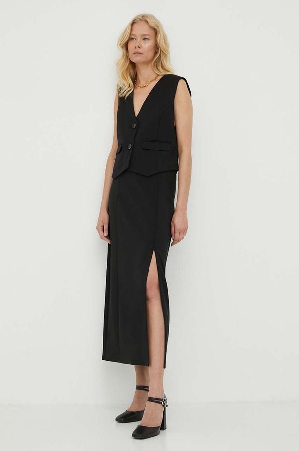 Gestuz Suknja Gestuz boja: crna, maxi, ravna