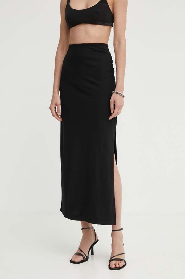 Gestuz Suknja Gestuz Suna boja: crna, maxi, pencil, 10909137
