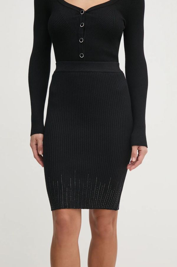 Guess Suknja Guess ALICE boja: crna, mini, pencil, W5RD83 Z2Y50